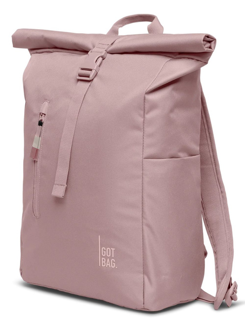 Plecak miejski GOT BAG Rolltop Easy Monochrome - red sand
