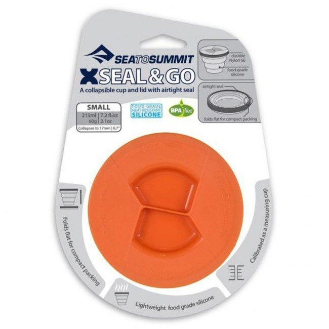 Mały pojemnik Sea to Summit X-Seal & Go S - orange