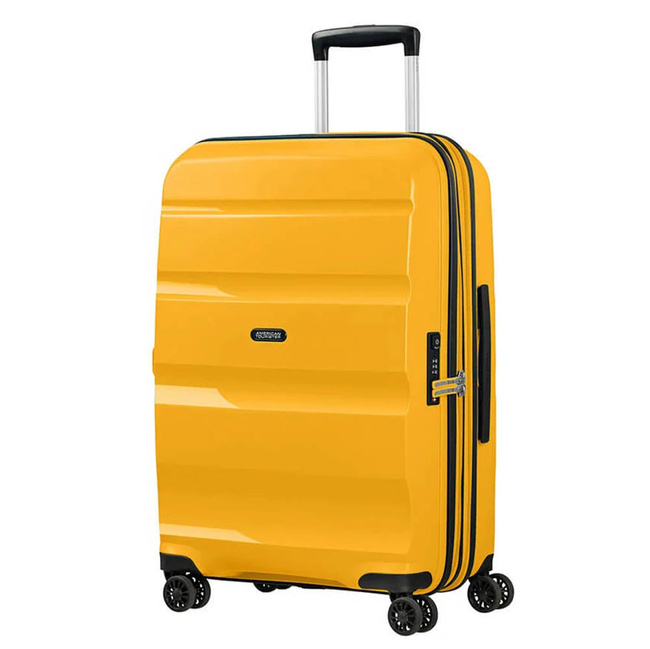 Walizka średnia poszerzana American Tourister Bon Air DLX - light yellow