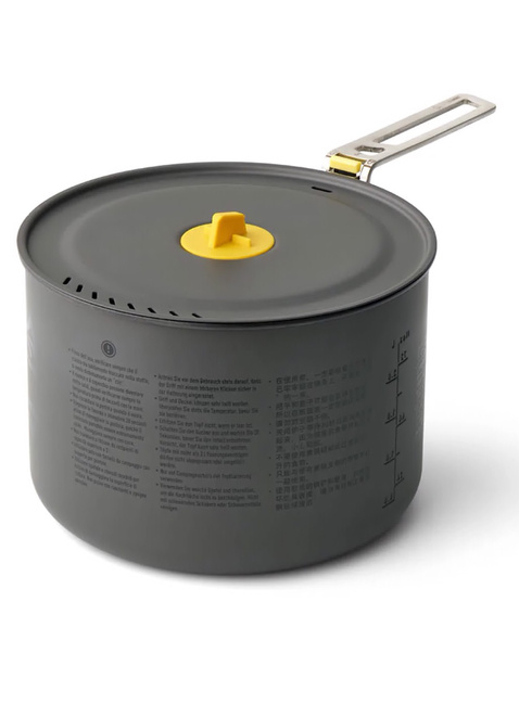 Garnek z uchwytem Sea to Summit Frontier 3 l - anodised grey / sulphur