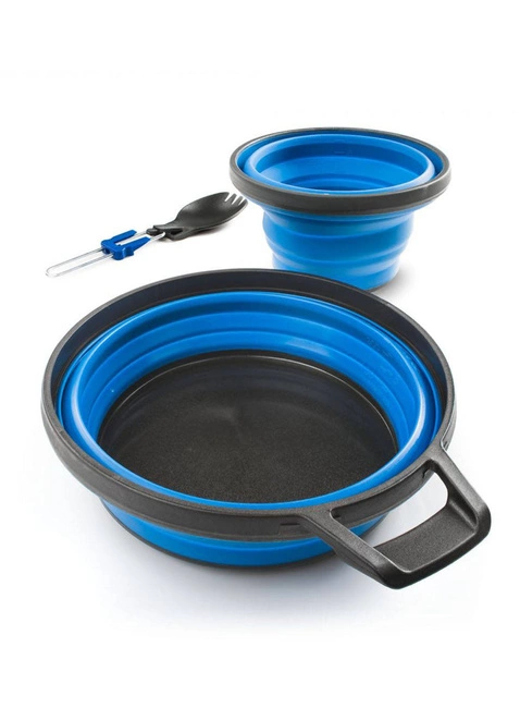 Zestaw turystyczny GSI Outdoors Escape dla 1 osoby - blue