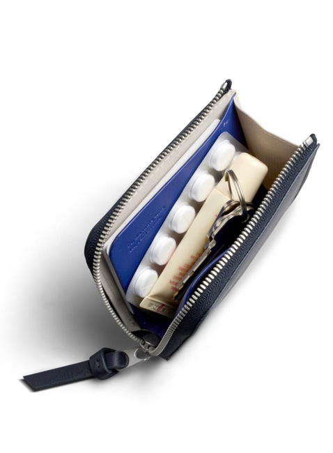 Skórzany portfel kieszonkowy Bellroy L-Pocket - navy