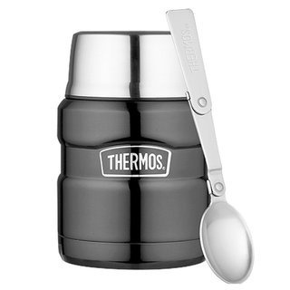 Termos na jedzenie Thermos Stainless King™ Food Flask 0.47 l  - gun metal