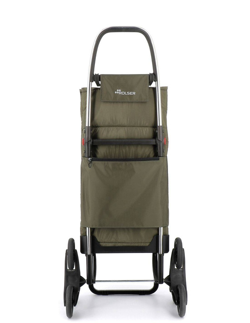 Wózek na zakupy składany 6-kołowy Rolser BIG 6L POLAR - khaki