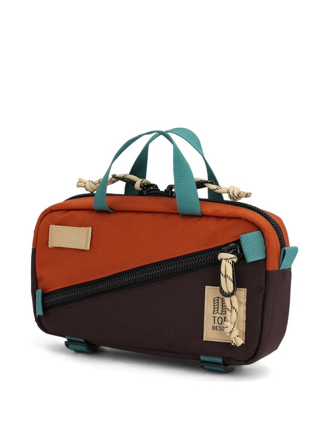 Torba biodrowa Topo Designs Mini Quick Pack - clay / chocolate