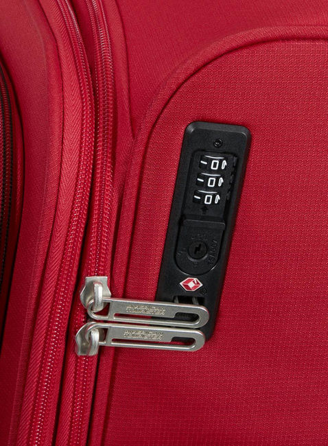 Walizka średnia American Tourister Cloudrider Exp M - astral red