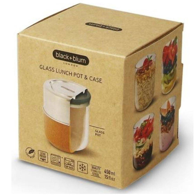 Pojemnik na jedzenie 450 ml LUNCH POT Black + Blum - almond