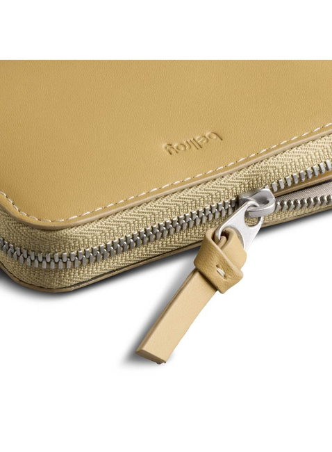 Skórzany portfel kieszonkowy Bellroy L-Pocket - mustard