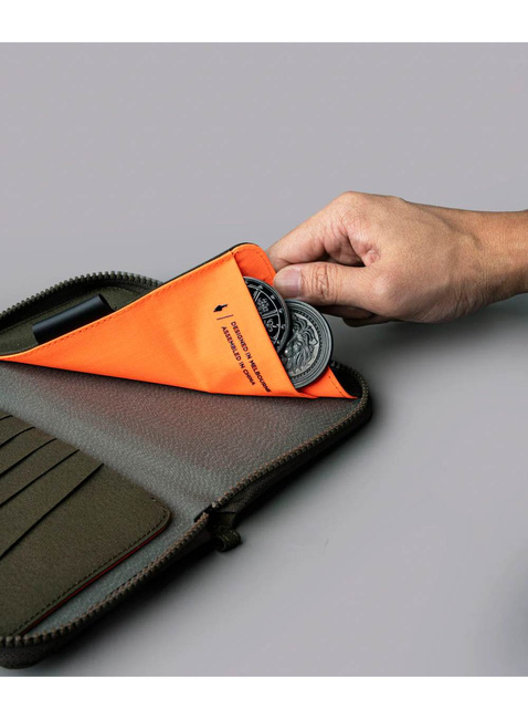 Portfel paszportówka Alpaka Zip Passport Wallet - army green