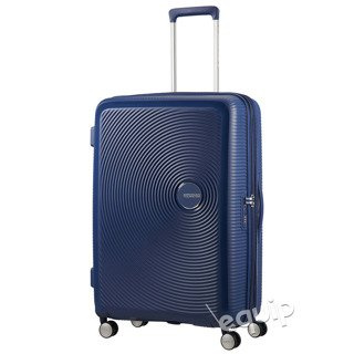 Walizka duża American Tourister Soundbox - midnight navy