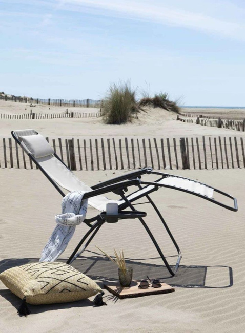 Fotel relaksacyjny Lafuma RT 2 Batyline® Iso - rye beige