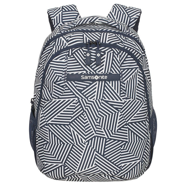 Plecak miejski Samsonite Rewind Backpack S - navy blue stripes