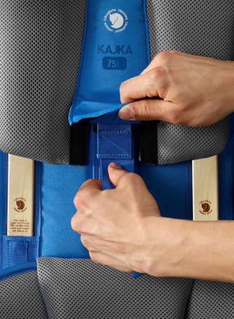 Plecak trekkingowy damski Fjallraven Kajka 75 W - forest green