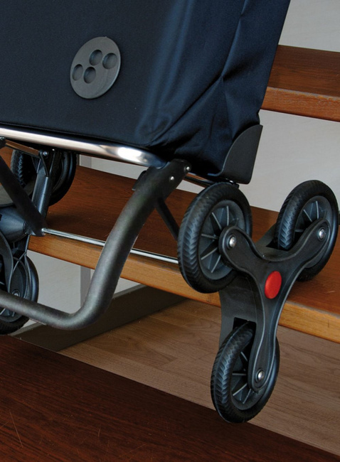 Wózek na zakupy Rolser I-Max Thermo Zen z 6 kołami- black