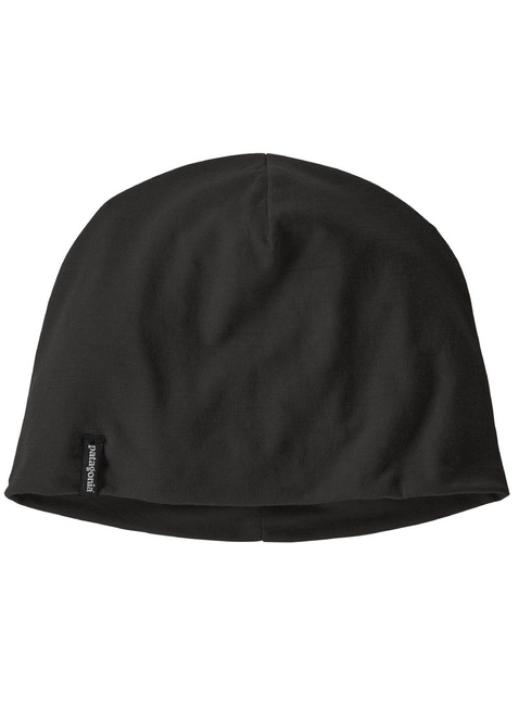 Czapka Patagonia Overlook Merino Wool Liner Beanie - black