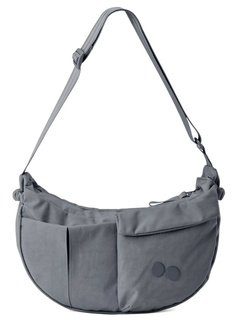 Torba na ramię Pinqponq Krumm Medium - crinkle grey