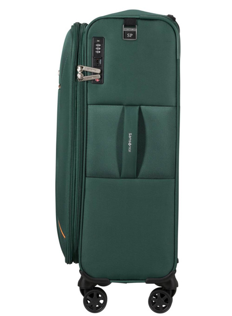 Walizka średnia poszerzana Samsonite Base Breeze - dark green