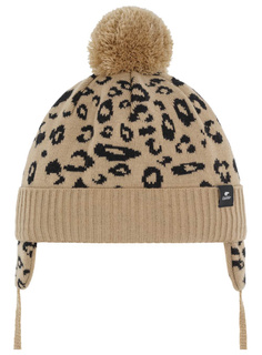 Czapka zimowa dziecięca Eisbar Lilie Ear Pompon Kids - light brown