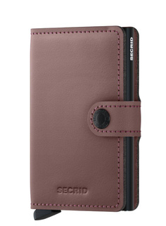 Kompaktowy portfel RFID Secrid Miniwallet Matte - rose