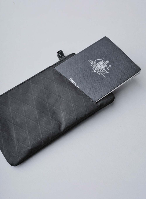 Organizer saszetka Alpaka Zip Clutch - black