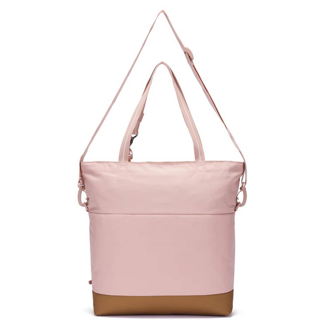 Torba na ramię Pacsafe Go Anti-Theft Tote Bag - sunset pink
