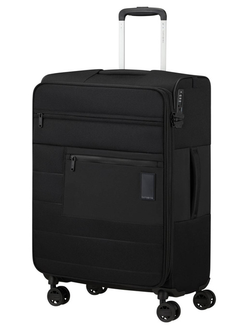 Walizka średnia poszerzana Samsonite Vaycay - black