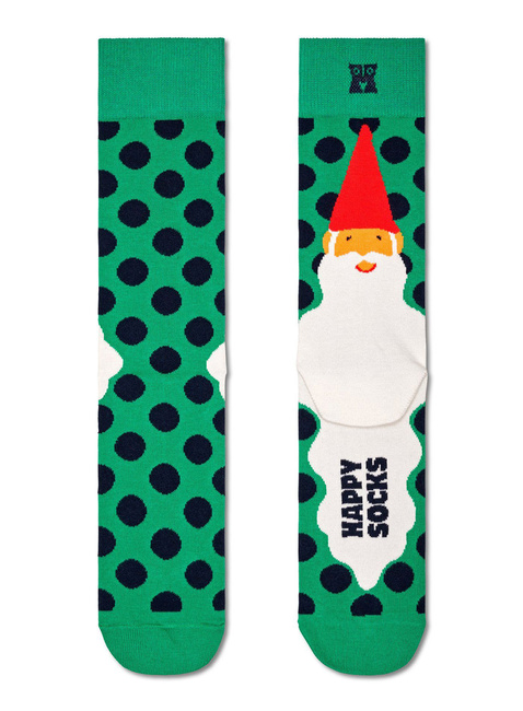 Skarpety unisex Happy Socks - green / santa's beard