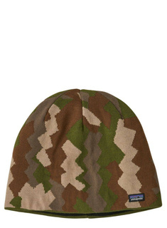 Czapka Patagonia Beanie Hat - climbing trees knit / basin green