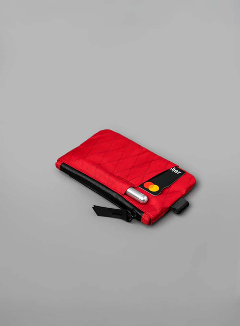 Portfel saszetka Alpaka Zip Pouch Coin - true red