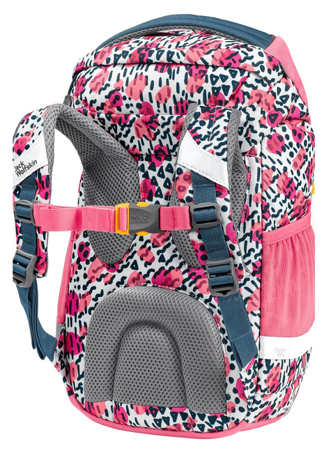 Plecak turystyczny Jack Wolfskin Kids Explorer 16 - pink all over
