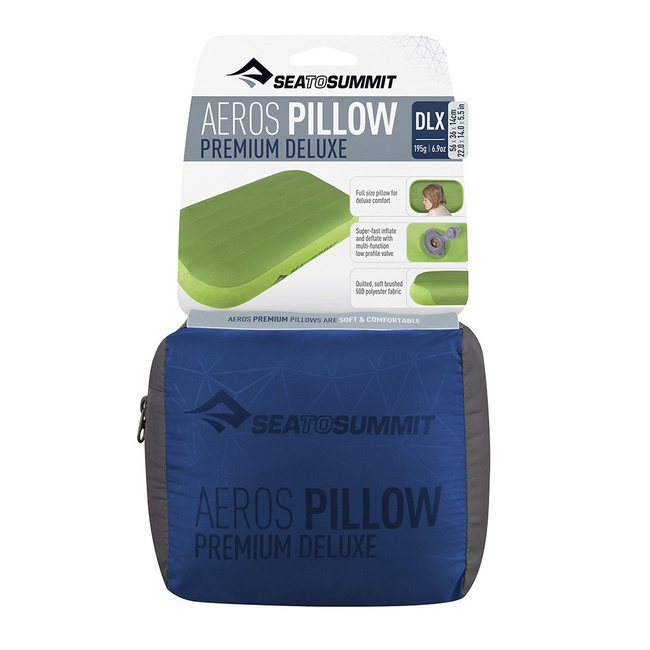 Poduszka Sea to Summit Aeros Pillow Premium Deluxe - navy blue