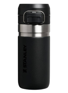 Butelka termiczna na zimne napoje Stanley Quick Flip 0,47 l - black