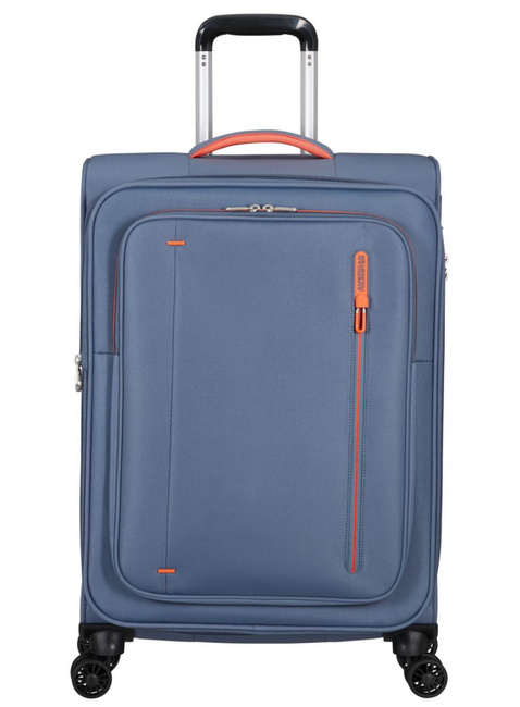 Walizka średnia American Tourister Cloudrider M Exp - stone blue