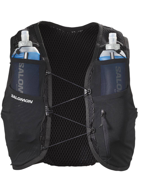 Kamizelka z bidonami unisex Salomon Active Skin 8 - black