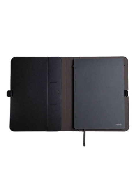 Etui na iPada podkładka z notatnikiem Orbitkey Compendium A4 Leather Free - black