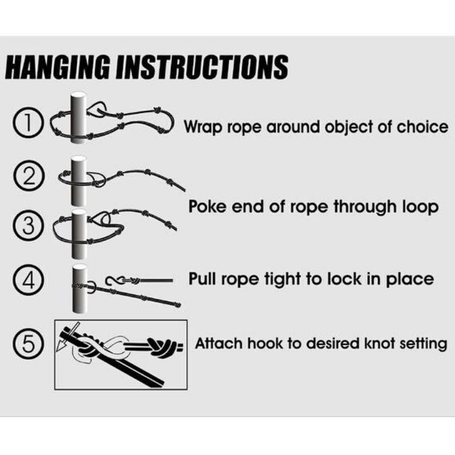 Liny montażowe do hamaka Ticket To The Moon Nautical Ropes 