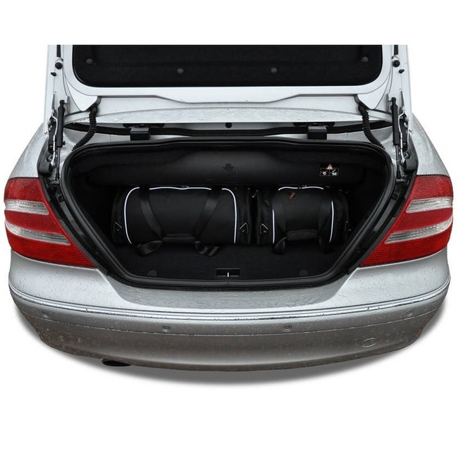 MERCEDES-BENZ CLK CABRIO 2002-2010 TORBY DO BAGAŻNIKA 4 SZT