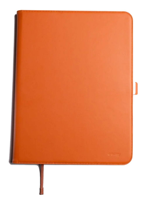 Etui podkładka z notatnikiem Orbitkey Compendium A4 Leather Free - terracotta