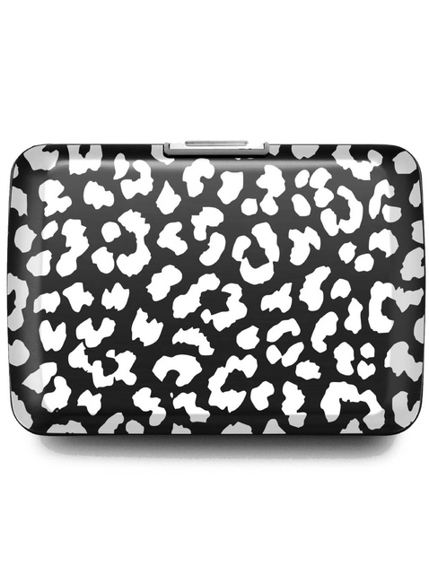 Portfel aluminiowy Ogon Design Stockholm V2 - leopard