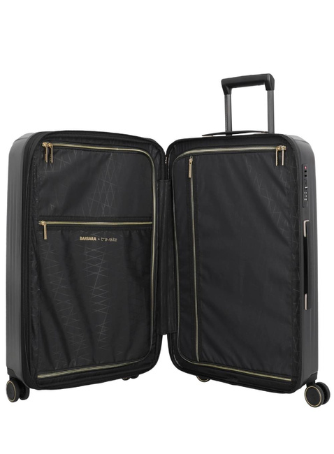 Walizka średnia Travelite Barbara Novelty EXP - black