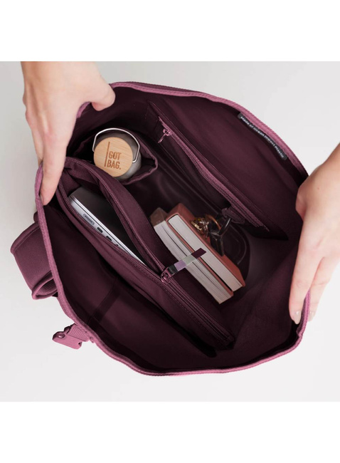 Plecak miejski GOT BAG Rolltop 2.0  Monochrome - kraken