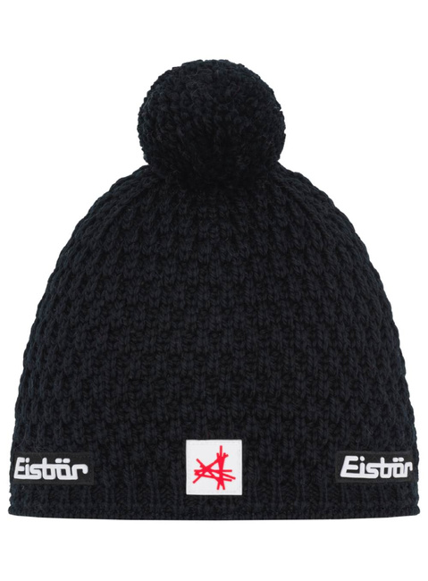 Czapka zimowa Eisbar Trail Pompon Ski Austria Hat - black