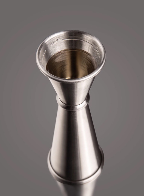 Podwójna miarka barmańska Vacu Vin Japanese Jigger 30-60 ml - stainless steel