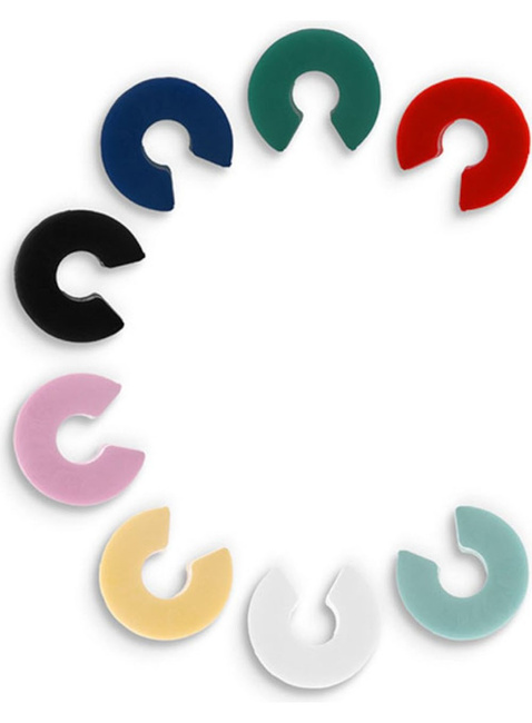 Znaczniki do kieliszków Cheer Moda Corals Glass Markers - multicolour