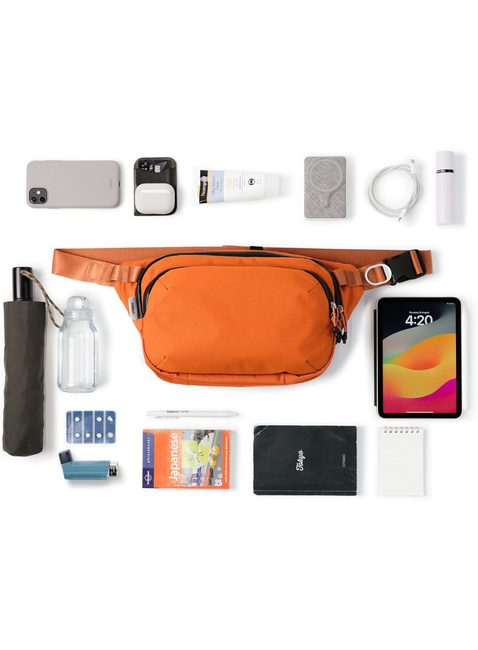 Torba na ramię Orbitkey Urban Sling Plus 6 l - terracotta