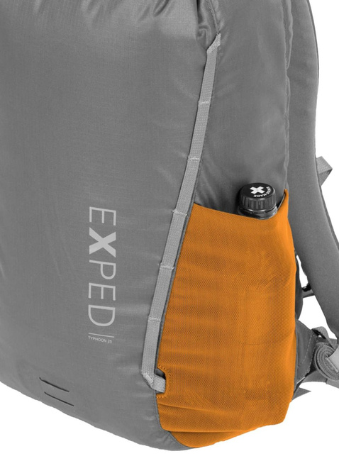 Plecak wodoodporny Exped Typhoon 15 - black / dark lava