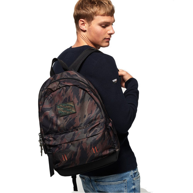 Miejski plecak Superdry Disruptive Camo Montana - green camo