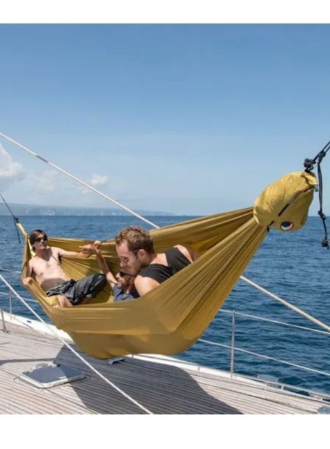 Zestaw z hamakiem Ticket To The Moon Honeymoon Set - army green / brown