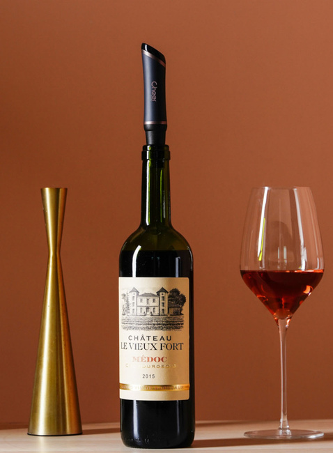 Nalewak z areatorem Cheer Moda Bouquet - black / bronze