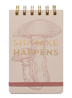 Notatnik Designworks Ink Vintage Sass Notepad 80 stron - shitake happens